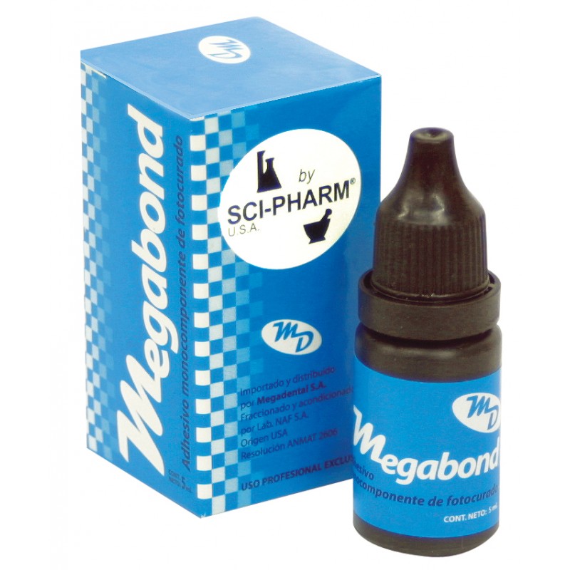 Adhesivo de fotocurado MEGABOND, frasco 5ml. MD