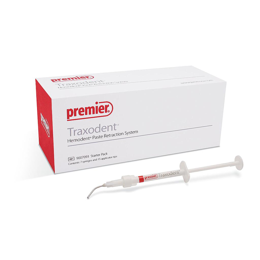 Sistema de retracción de pasta hemodent. TRAXODENT. 2 jer. x 0.7g. PREMIER