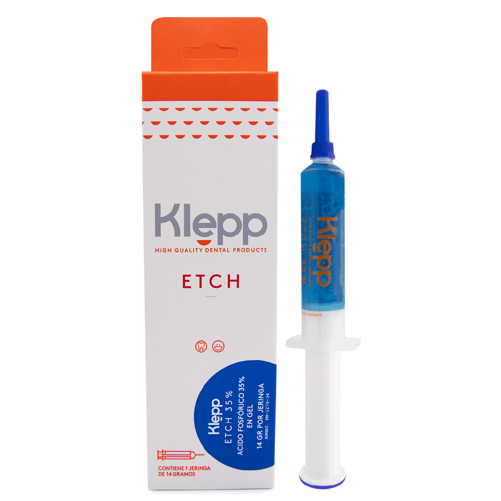 Ácido grabador KLEPP ETCH al 35%, jer. x 14g. KLEPP