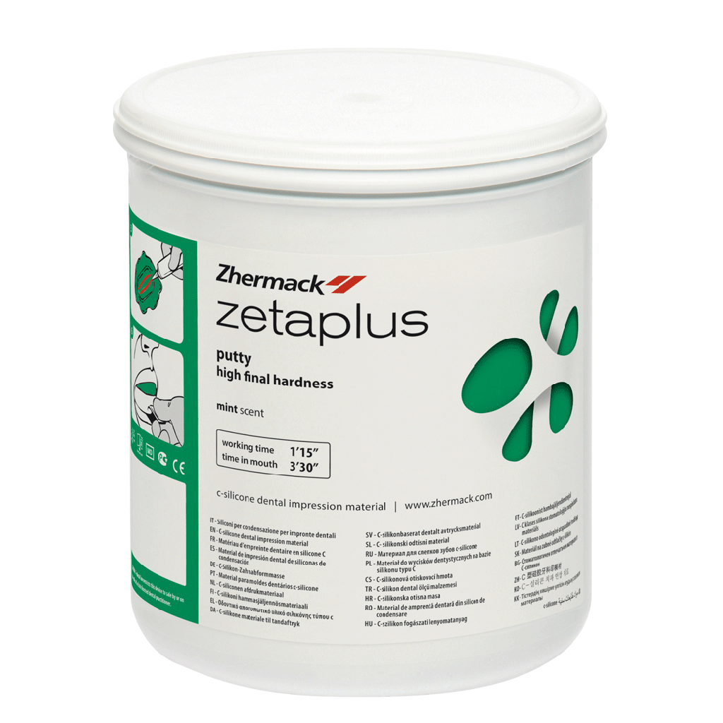 Silicona Pesada por condensación Zetaplus, 900ml. ZHERMACK