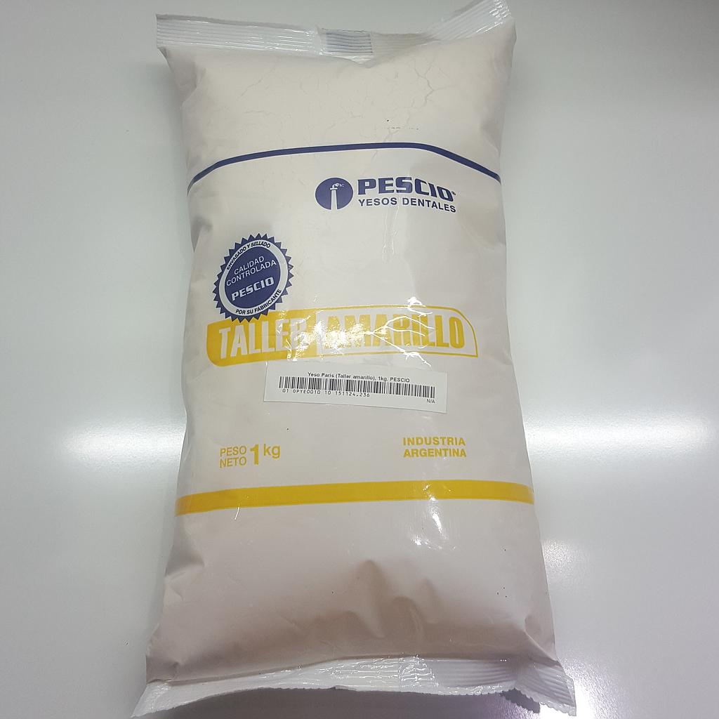 Yeso taller amarillo, 1kg. PESCIO