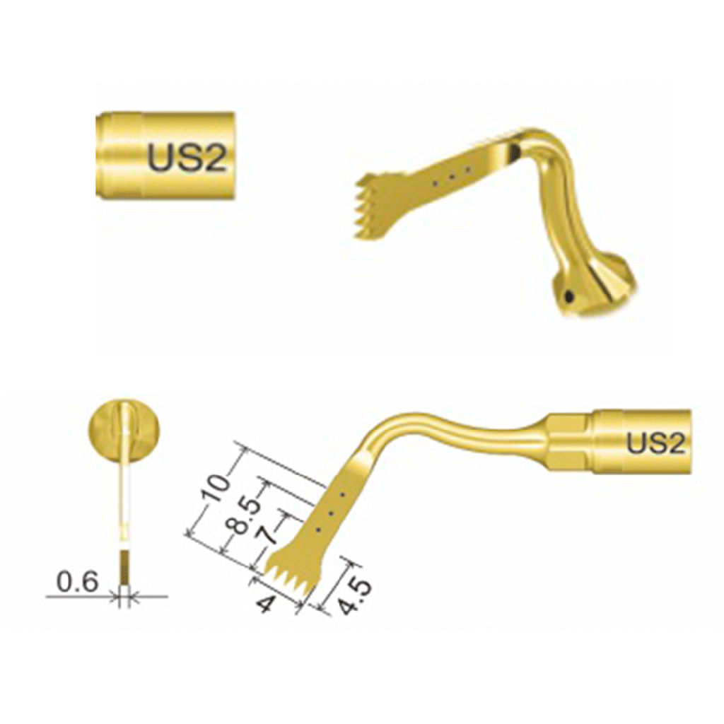 Punta Bone Surgery para Piezo Surgery (US2). WOODPECKER