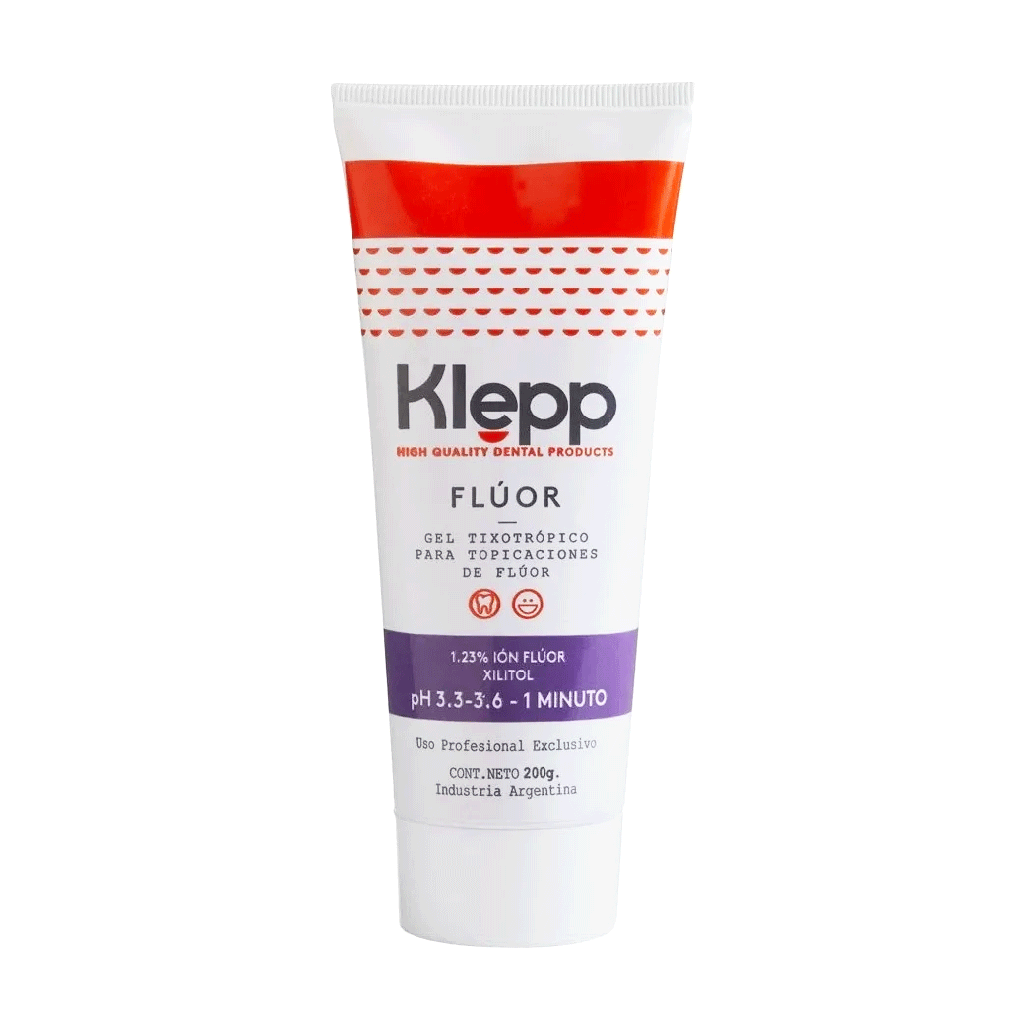 Gel de flúor One Minute, frasco 200ml. KLEPP