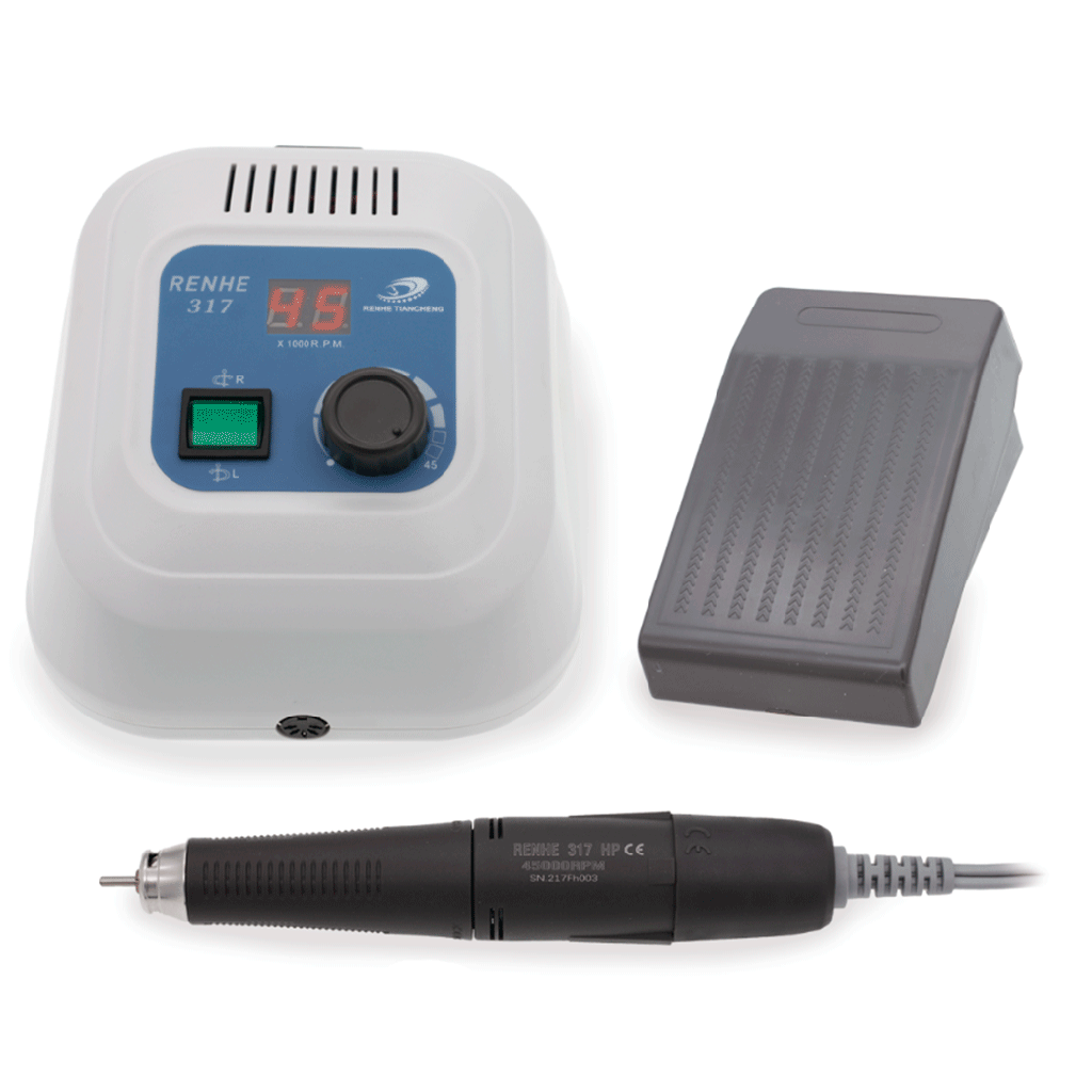 Micromotor para laboratorio RENHE 317, 45.000rpm. RHJC