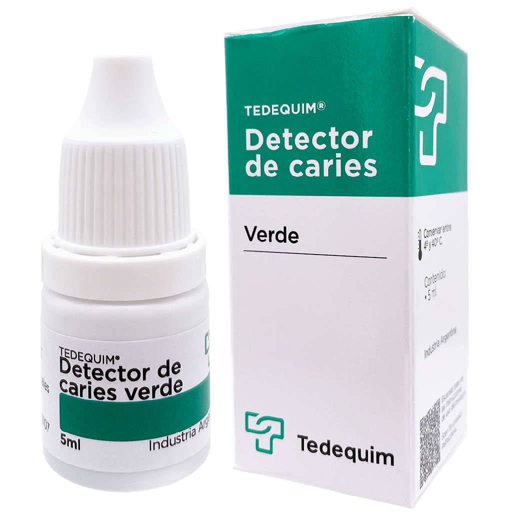 Detector de caries verde. TEDEQUIM