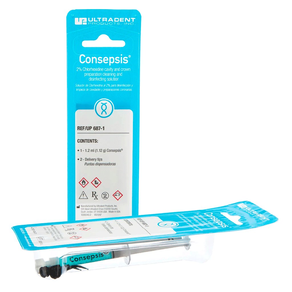 Clorhexidina 2% CONSEPSIS, jer. x 1.2ml. ULTRADENT