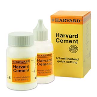 Cemento de Fosfato de Zinc, Avío: 35g + 15ml. HARVARD