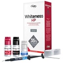 Blanqueamiento, Whiteness HP 35% (3 pacientes) + barrera gin. de uso consultorio. FGM