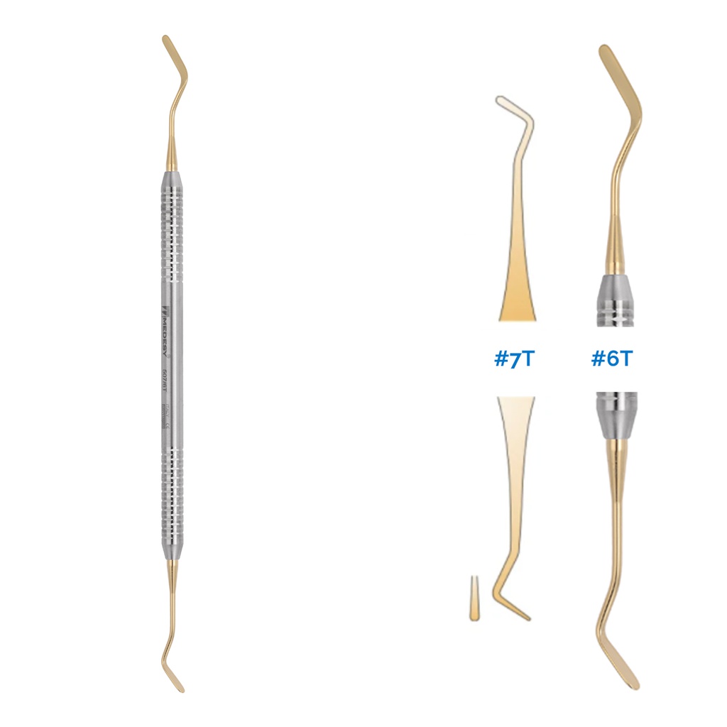 Espatula de composite de titanio 499 7T. MEDESY