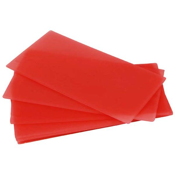 Lámina de Cera plástica Roja (UTILITY) x 200g. VAICEL