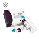 Silicona liviana por adición Vonflex S Medium (Regular), 2 cartuchos 50ml + puntas. VERICOM