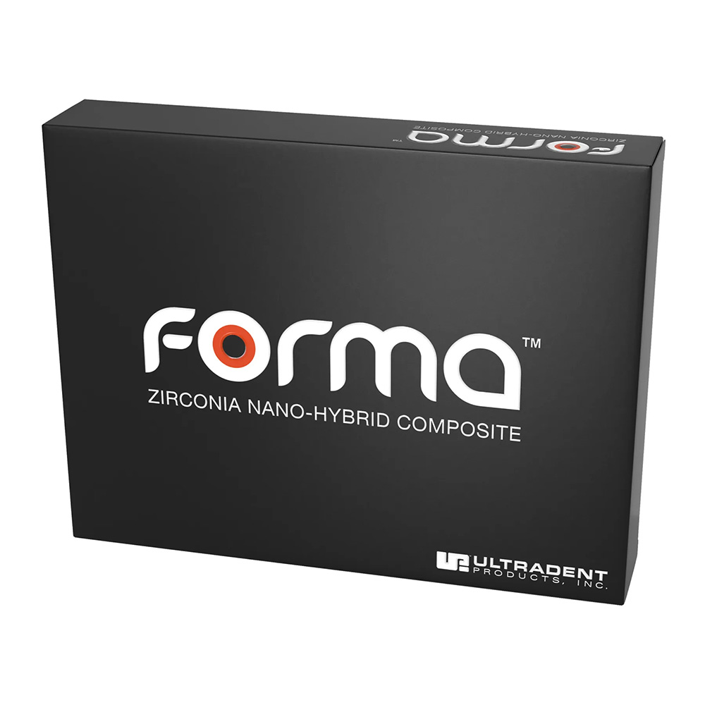 Kit composite FORMA monohíbrido, 5 jeringas de 4g NEGRO. ULTRADENT