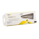 Pinceles de silicona para modelado de resinas, kit x 2u + 8 puntas Esthetic plus. TDV