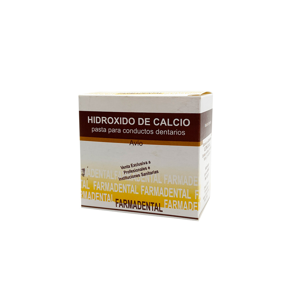 Hidróxido de Calcio, Avío: 20g + 20ml. FARMADENTAL