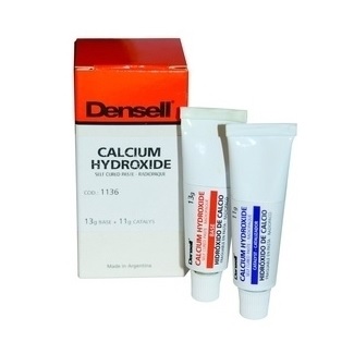 Hidróxido de calcio Liner, base 13gr + catalizador 11gr. DENSELL