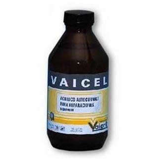 Acrílico líquido de autocurado (monómero) x 200ml. VAICEL