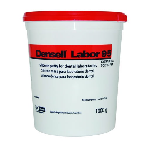 Silicona pesada DENSELL LABOR, extra dura, 1kg. DENSELL