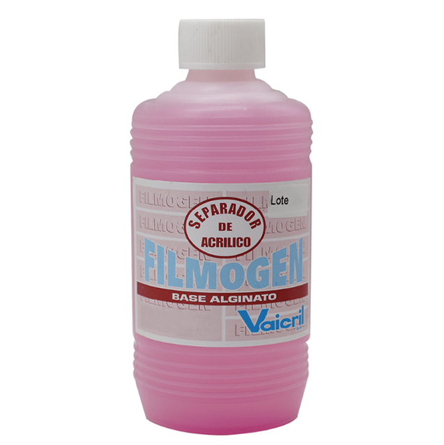 Separador de acrílico Filmogen rosado x 120ml. VAICEL