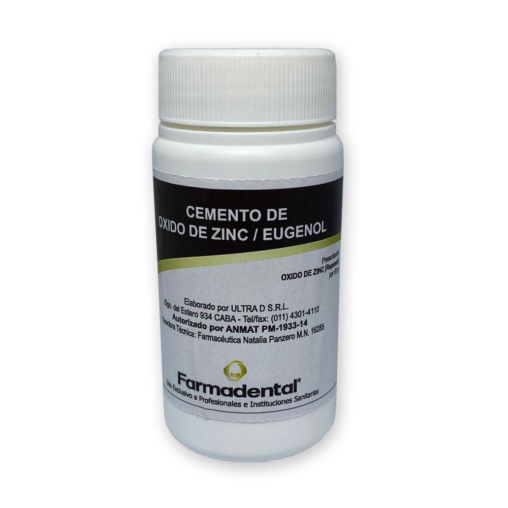 Oxido de Zinc x 50g. FARMADENTAL