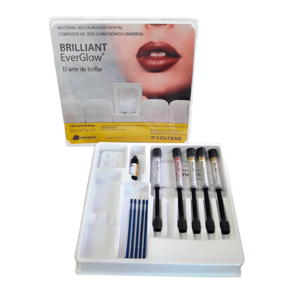 KIT composite Brillian Everglow,  (body), 5 jer. + adhes. COLTENE