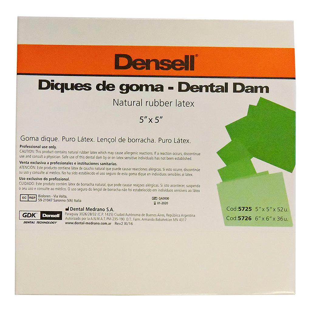 Goma Dique 5x5. DENSELL