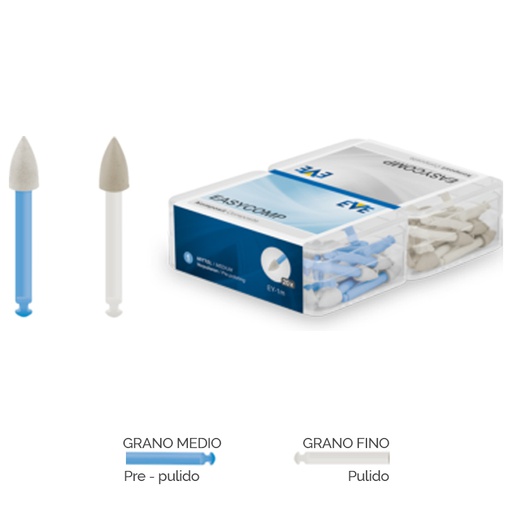 Sistema de pulido composite Easycomp EY-1. EVE