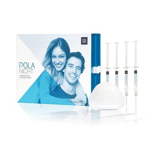 [C008813] Blanqueamiento Pola Night KIT 16%, uso ambulatorio (kit 4 jeringas). SDI