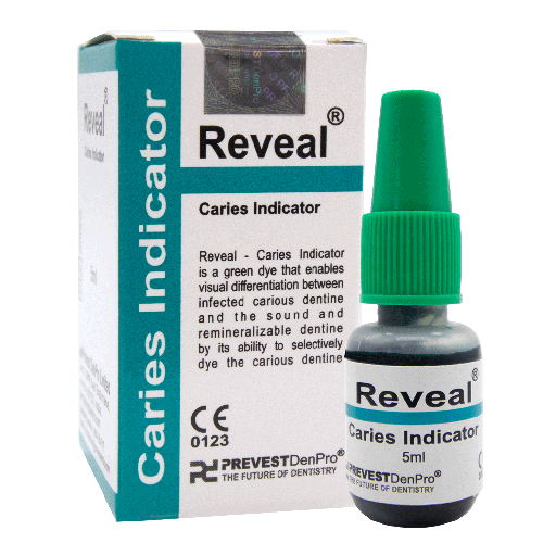 [C008955] Revelador de Caries REVEAL, x5ml. PREVEST DENPRO