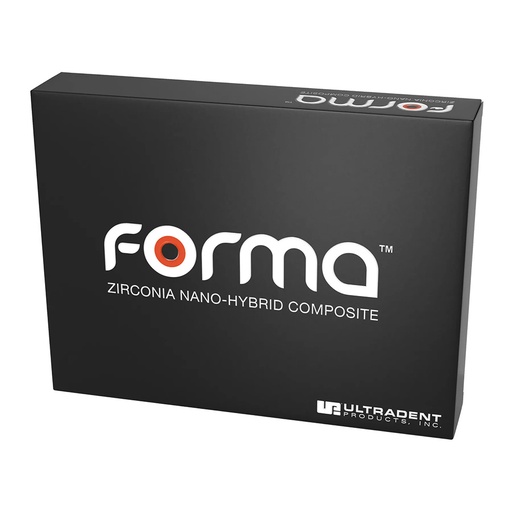 [C057234] Kit composite FORMA monohíbrido, 5 jeringas de 4g NEGRO. ULTRADENT