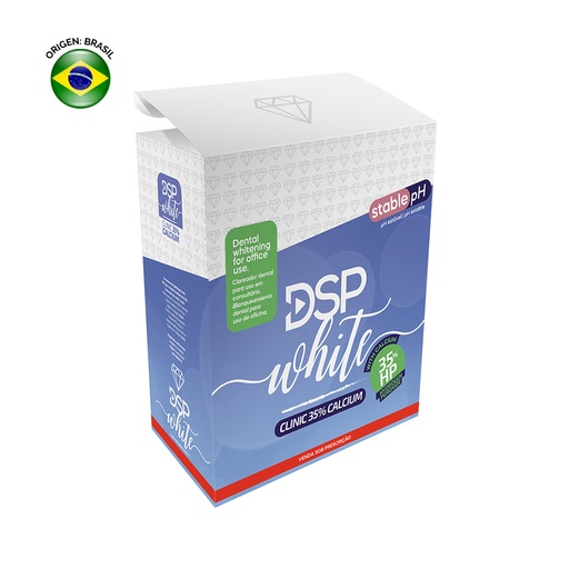 [C062152] Blanqueamiento White Clinic Calcium PH 35%, Kit (6 jer. PH x 1g, 6 jer. espesante x 0.5g, barrera x 2g, neutralizante x 10g, puntas y acces.) 3 a 6 pacientes. DSP