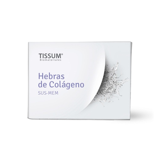 [C070293] Membrana reabsorbible de colágeno, SUS-MEM, en hebras x 0,25g. TISSUM