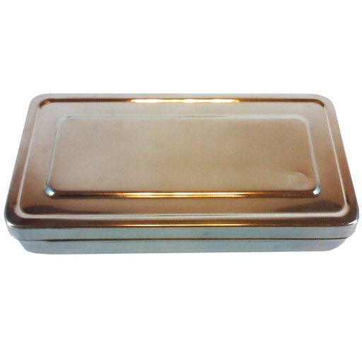 [C001663] Caja de acero inoxidable 22x12x5cm. BELKYS