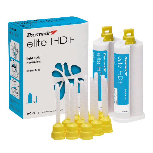 [C004936] Silicona Light Body por adición Elite HD+ Normal Set 2 x 50ml. ZHERMACK