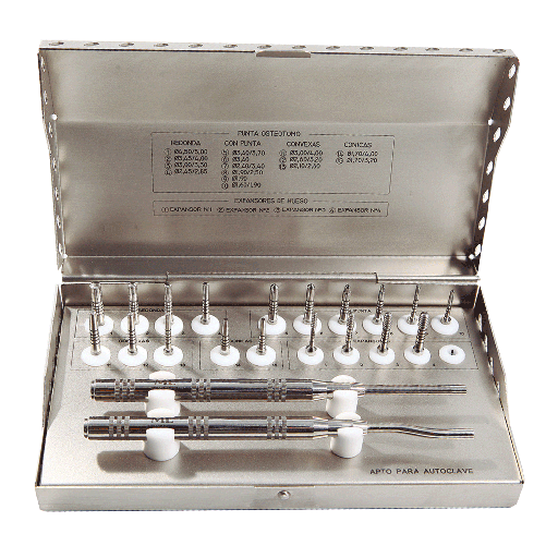 [C003710] Kit osteótomos y expansores. ML