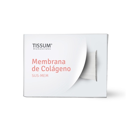 [C004080] Membrana reabsorbible de colágeno, SUS-MEM, 2 X 3cm. TISSUM