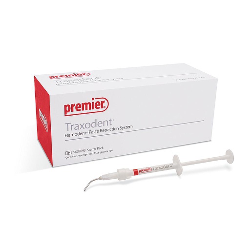 [C004969] Sistema de retracción de pasta hemodent. TRAXODENT. 2 jer. x 0.7g. PREMIER