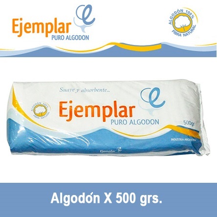 [C001143] Algodón Hidrófilo Clásico de 500 grs. (Hospitalario). EJEMPLAR